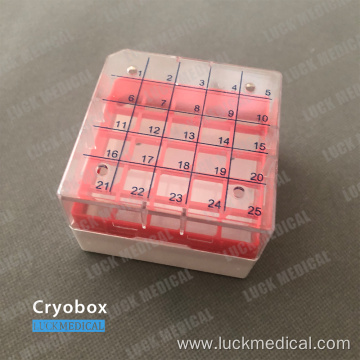 Cryobox for Cryovial Storage PC Plastic